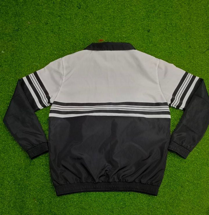 Black Windbreaker Set