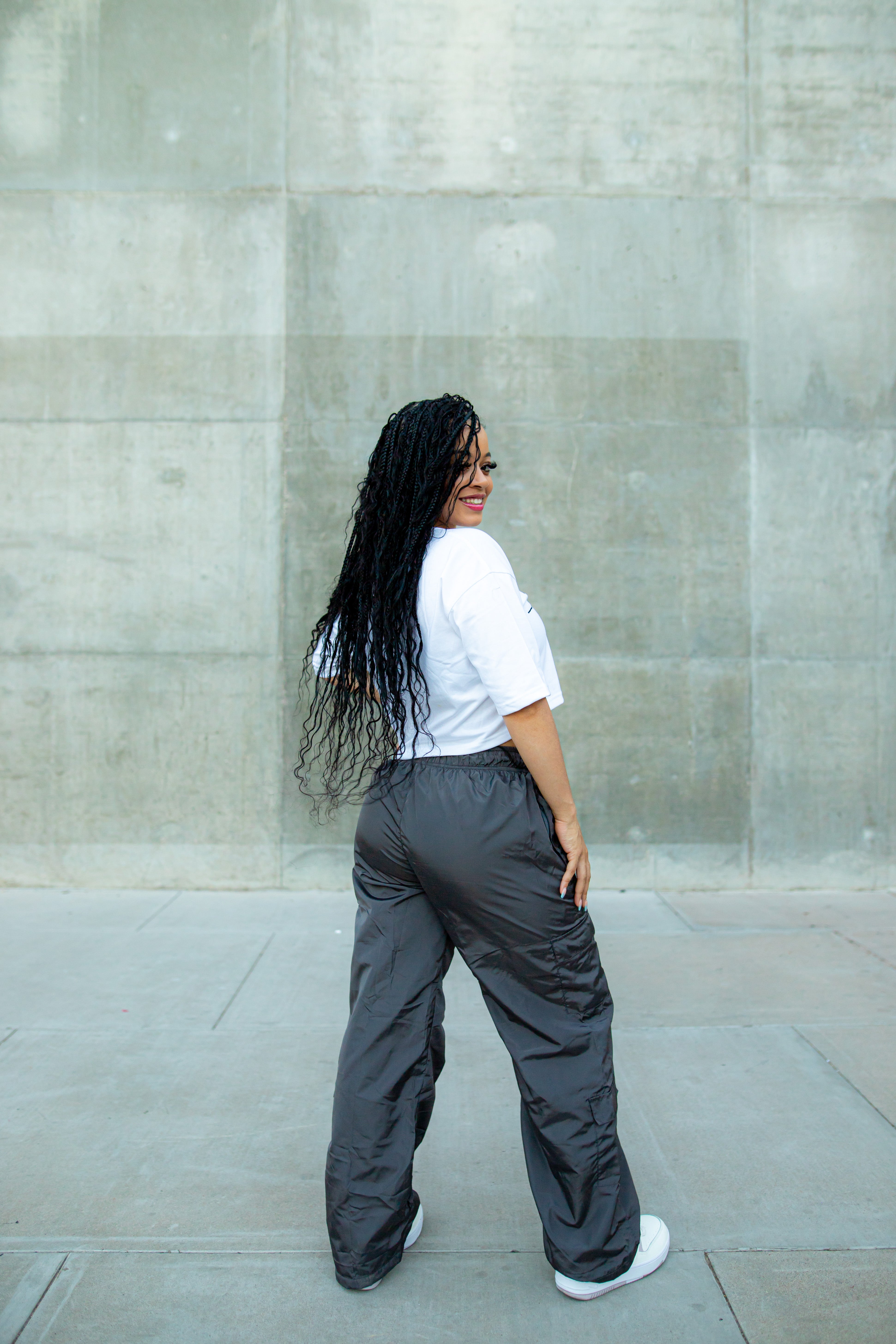 White Color Women’s crop top tee