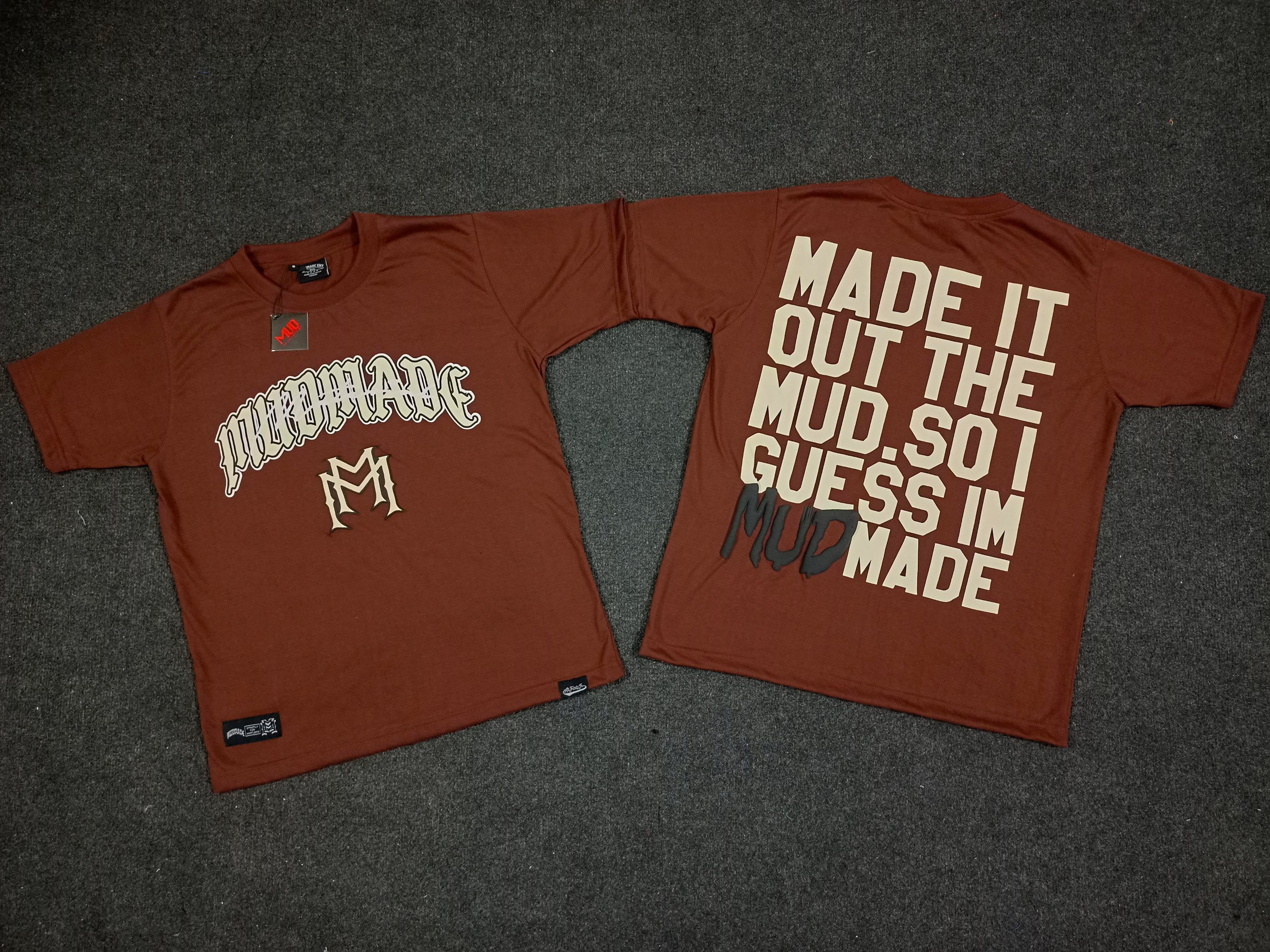 Brown/Cream Puff Printed Tee