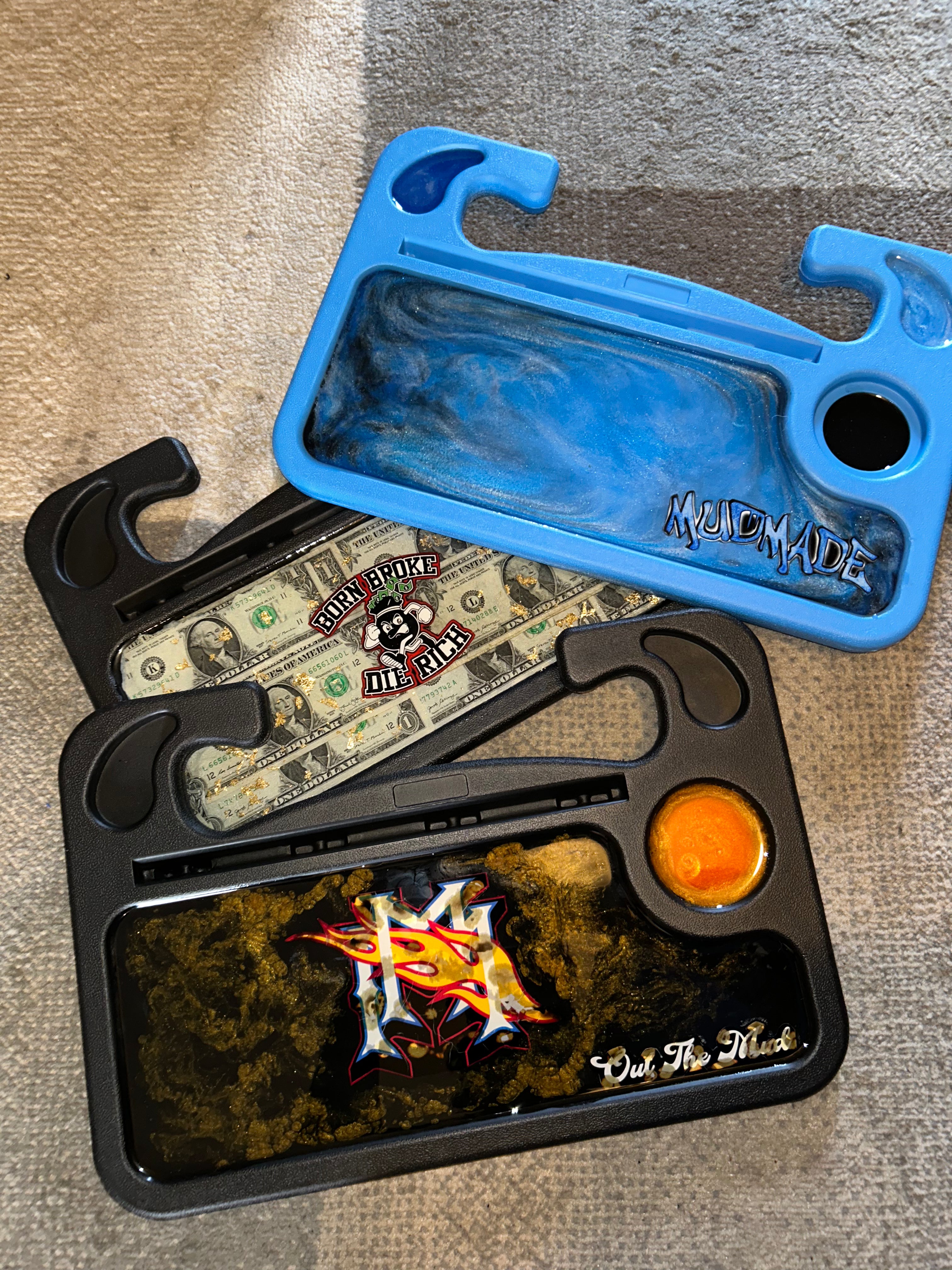 Blue MudMade Drip Custom Tray