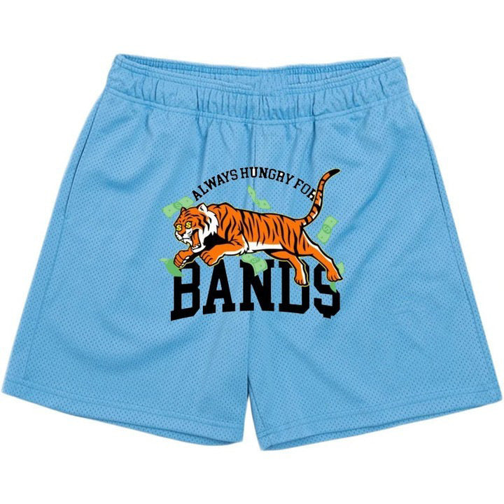 “Always Hungry for Bands” Mesh Shorts