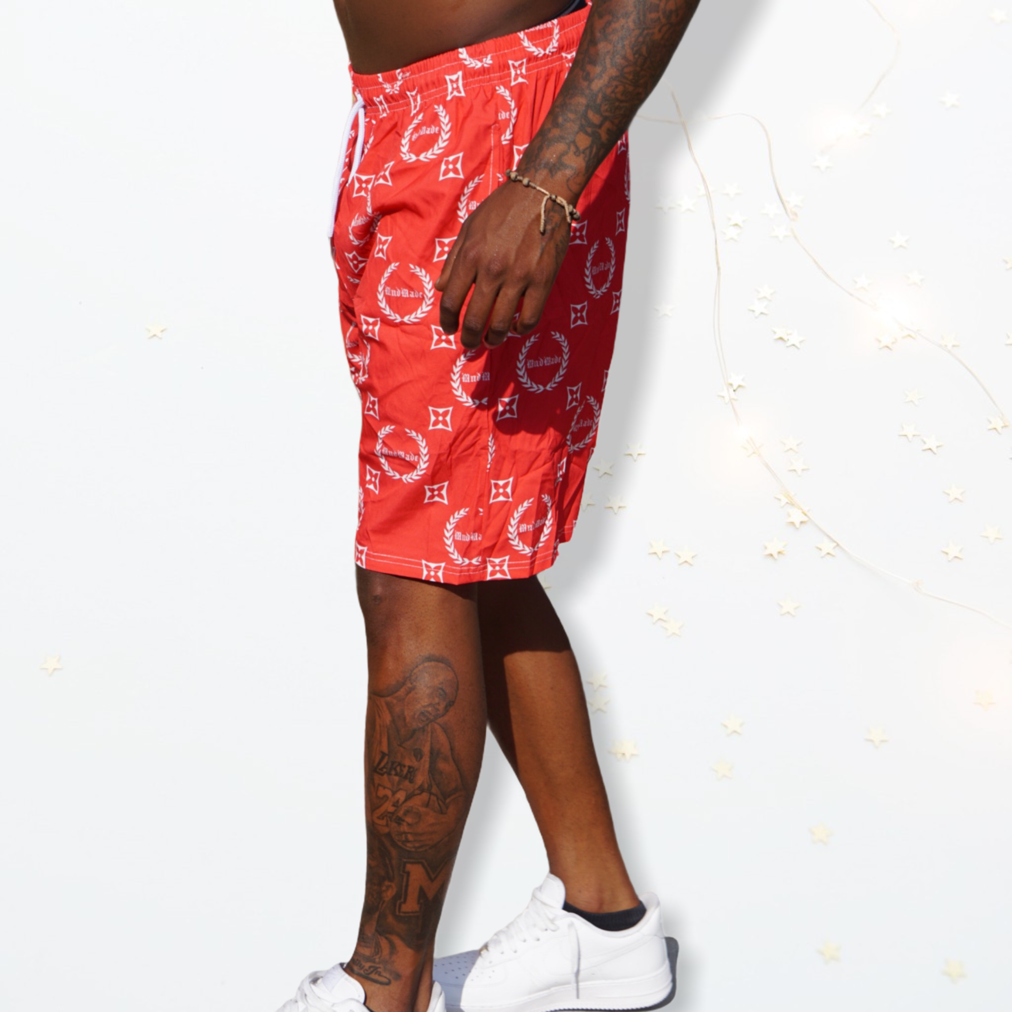 MUDMADE Beach Shorts [Red]