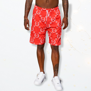 MUDMADE Beach Shorts [Red]