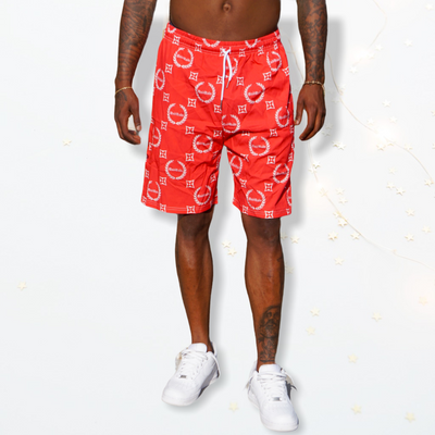 MUDMADE Beach Shorts [Red]