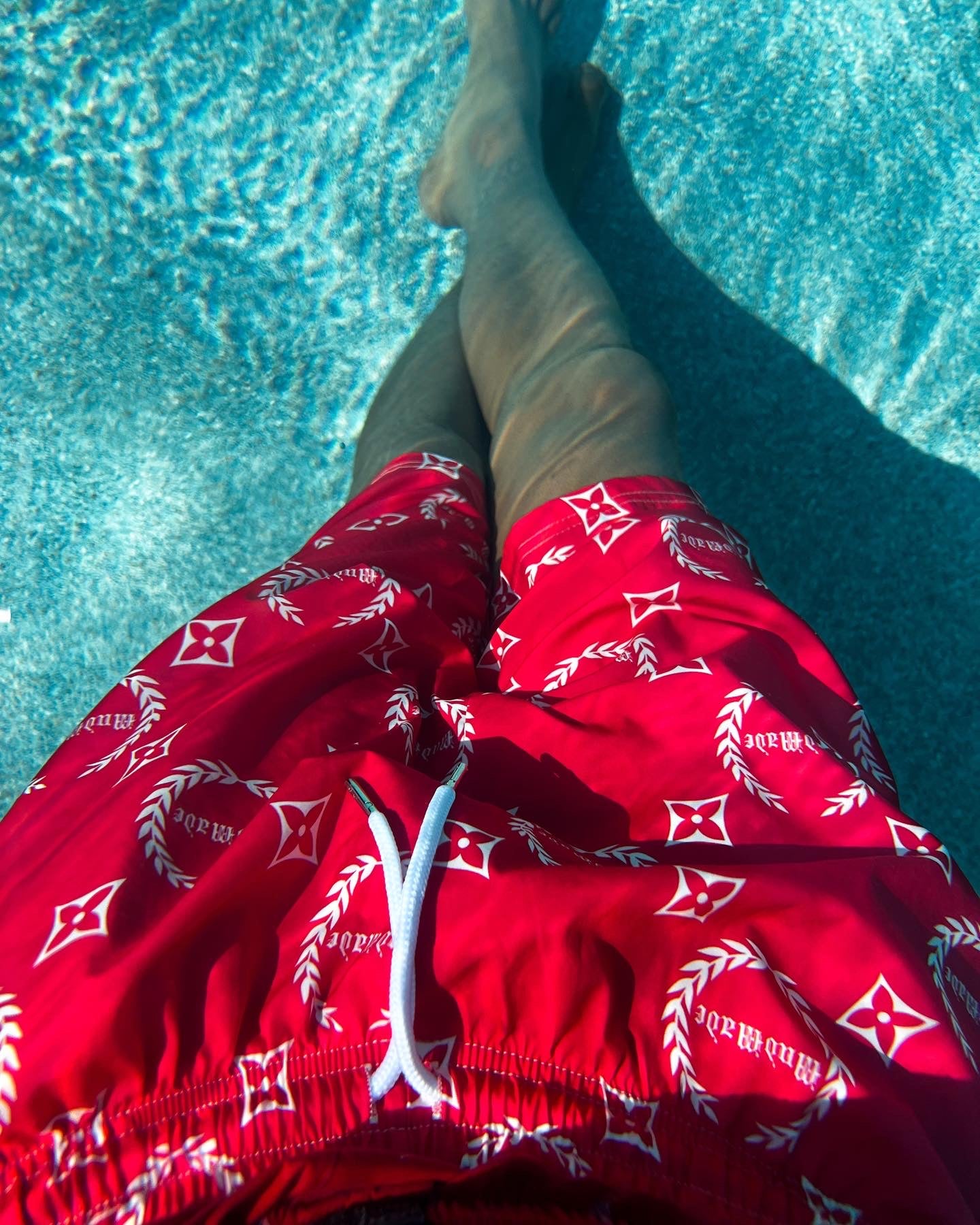 MUDMADE Beach Shorts [Red]